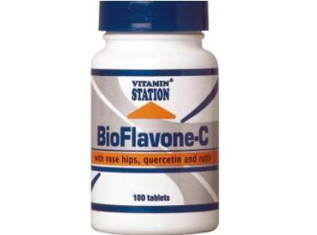 Vitamin station bioflavone-C tabletta 100db