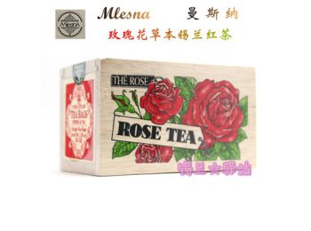 mlesna rose black tea 10 filter