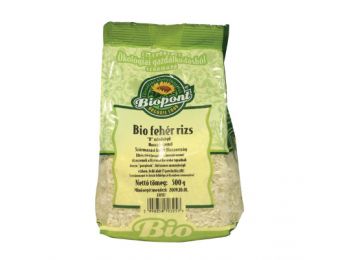 Biopont bio fehér rizs hosszúszemű 500g
