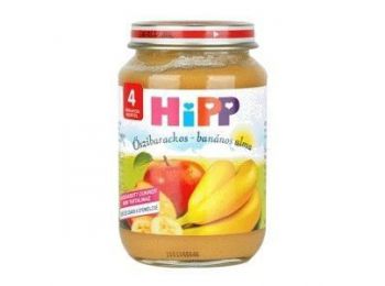 Hipp 4360 őszibarackos-Banános alma 190g