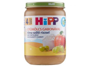 Hipp 4700 alma-Szőlő rizzsel 190g