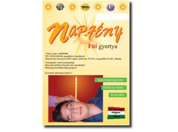 Nap-Fény fülgyertya levendula 10db