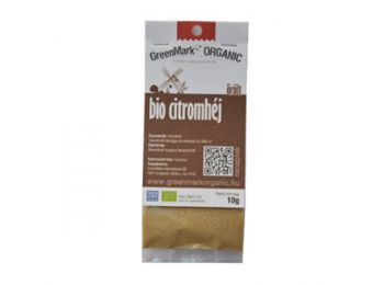 Greenmark Bio Fűszer Citromhéj Őrölt 10 g