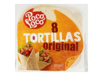 Poco loco 8 tortilla búzalisztből 320g