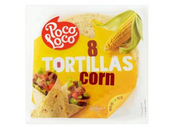 Poco loco 8 tortilla kukoricalisztből 320g