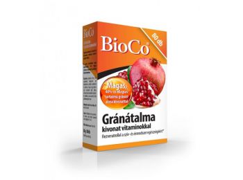 Bioco gránátalma tabletta 80db