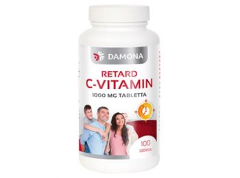 Damona c-vitamin retard tabletta 100db