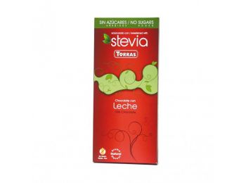 Torras stevia 02. tejcsokoládé 100g