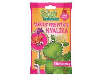 Süsü gyümölcsízű nyalóka 5db