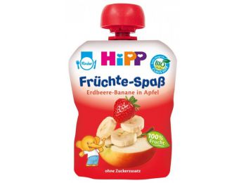 Hipp 8521 fruit mix eper-banán almában 90g