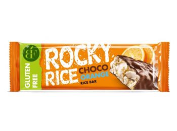 Rocky rice puffasztott rizsszelet narancs 18g