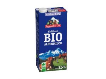 Berchtesgadener bio laktózmentes tartós tej 3,5% 1000ml