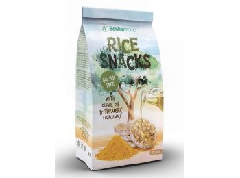 Benlian food mini puffasztott rizs kurkuma-oliva 50g