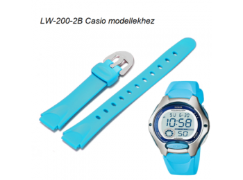 LW-200-2B Casio világoskék műanyag szíj