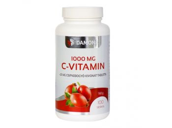 Damona c-vitamin 1000mg + 25mg csipkebogyó kivonat tabletta 100db