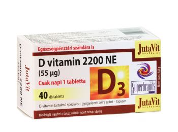 Jutavit d-vitamin 2200 ne 40db