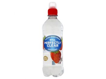 Perfectly clear cukormentes víz eper 500ml