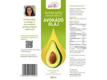 Szafi Reform avokádó olaj 250ml