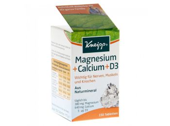 Kneipp magnézium-kalcium-d3-vitamin tabletta 150db