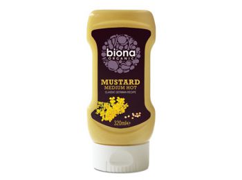 Biona bio mustár közepesen erős 320ml