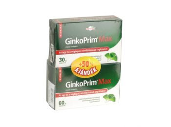 Walmark ginkoprim max 120 mg tabletta 60+30 90db
