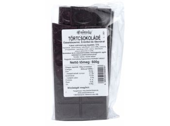 Paleolit étcsokoládé tört eritrittel 500g
