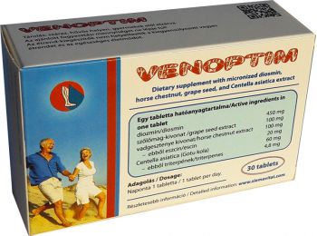 Venoptim mikronizált diozmin tabletta 30db