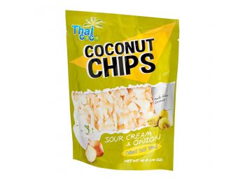 Thai coco hagymás tejfölös ízű kókusz chips 40g