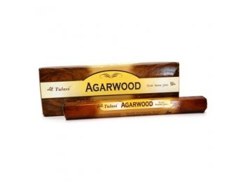 Füstölő hatszögletü tulasi agarwood 20db