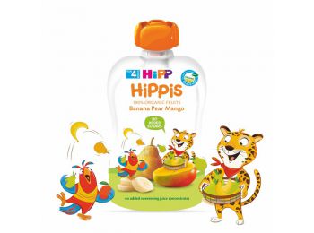 Hipp 8523 fruit mix banán-körte-mangó 100g