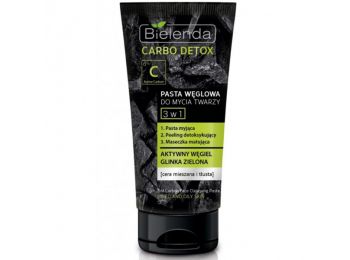 Bielenda CARBO DETOX - Carbon arclemosó paszta 3in1 (paszta