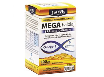 Jutavit mega halolaj omega-3 lágykapszula 100db