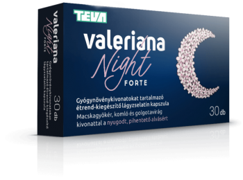 Valeriana night forte kapszula 30db