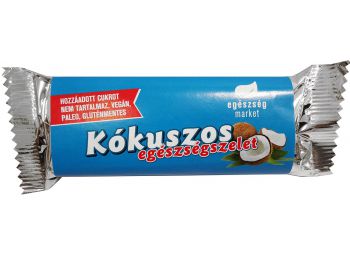 Egészség market szelet kókuszos 30g