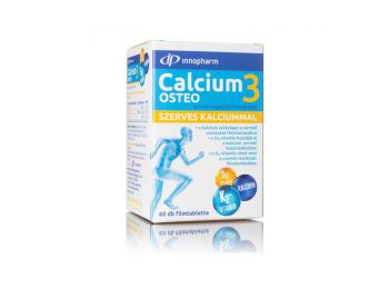 Innopharm calcium3 osteo k2-vitaminnal 60db
