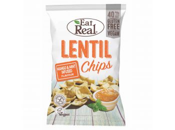 Eat real lencse chips mangó-menta 40g