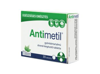 Antimetil gyömbértartalmú tabletta 30db