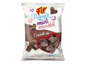 Fit ropogós müzli szívecskék csokoládé 50g