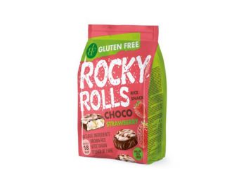 Rocky rolls puffasztott rizskorong eper 70g