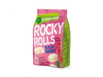 Rocky rolls puffasztott rizskorong fehércsoki-málna 70g