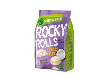 Rocky rolls puffasztott rizskorong kókusz-fehércsokoládé