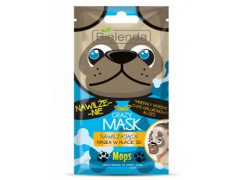Bielenda CRAZY MASK Hidratáló maszk - MOPS 1db