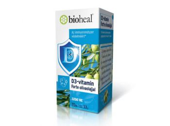 Bioheal d3-vitamin forte olívaolajjal 70db