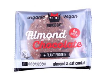 Kookie cat bio vegán keksz protein&csoki 50g