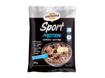 Cerbona sport protein csokis-banános zabkása édesítőszerrel 60g