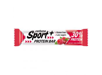 Cerbona sport+ protein szelet piros gyümölcsös 50g