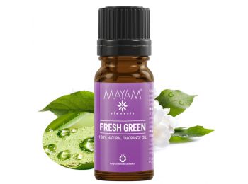Mayam friss zöld természetes kozmetikai illatosító 10ml