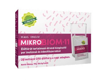 Huminiqum Mikrobiom-11 élőflórát tartalmazó étrend-kiegészítő por 30x3g