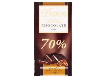 Baron étcsokoládé 70% 90g
