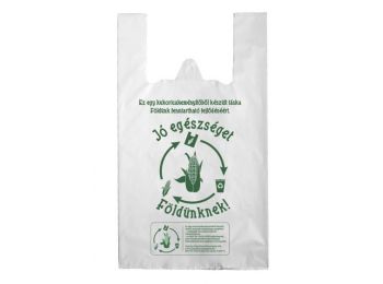 Szatyor lebomló 240+2x60x450x0,022mm 100db